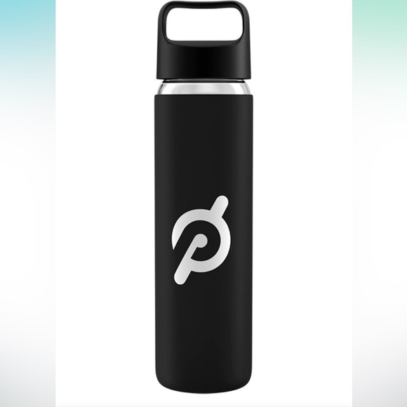 2 Peloton glass water bottle with protective sleeve - Picture 2 of 3